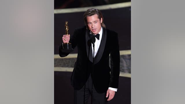 Brad Pitt wins first acting Oscar at the 92nd Academy Awards