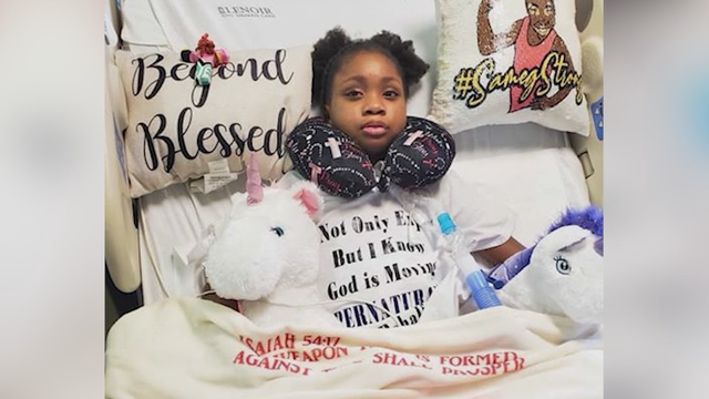 Child injured in Cobb County wreck home after fight for her life