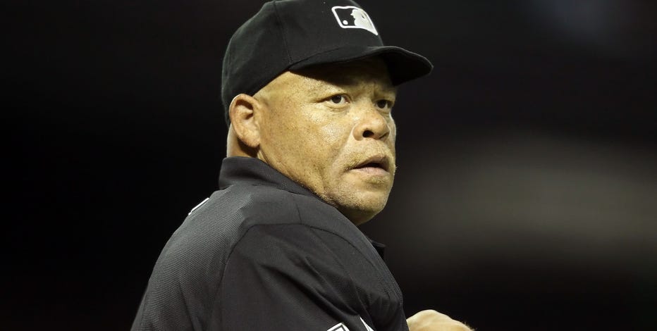 AP: MLB appoints 1st black umpire crew chief
