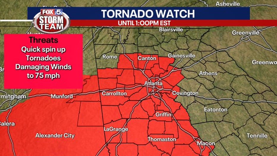 Storm Alert Day: Tornado Watch Extended For More Counties; Flooding ...