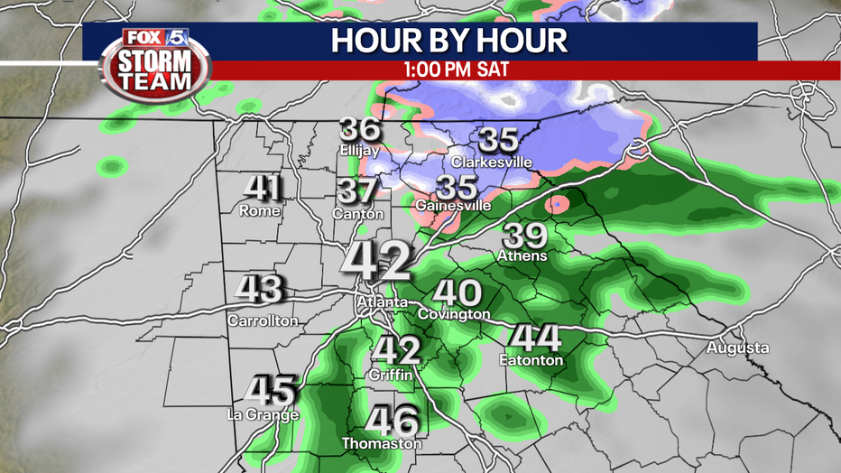 Winter Storm Warning For Parts Of North Georgia