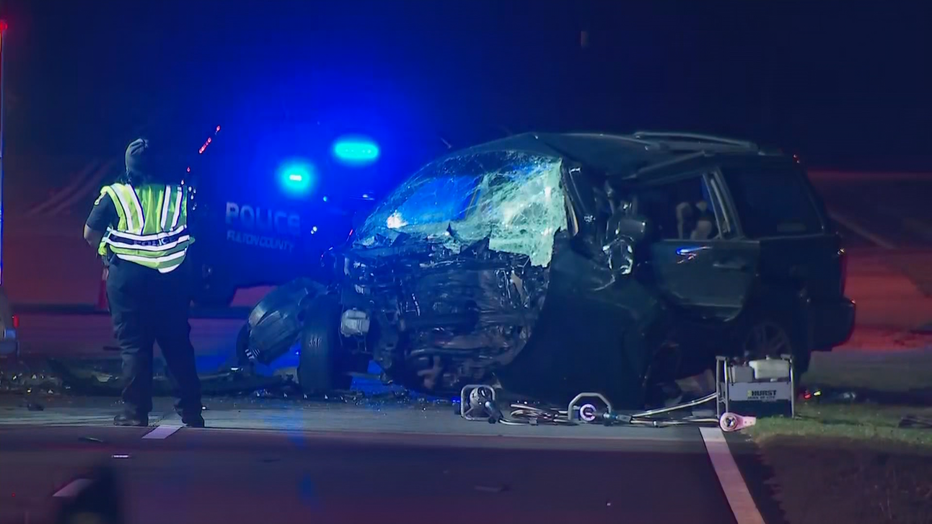 Police: Fiery Crash Kills 2 In Fulton County | FOX 5 Atlanta