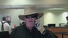 Hiram police searching for bank robbery suspect