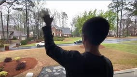 Georgia boy surprised with special 10th birthday parade