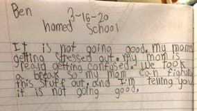 Boy roasts mom in hilarious journal entry on first day of homeschooling: 'It is not going good'