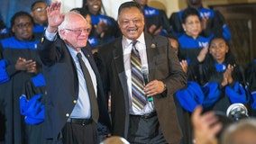 Jesse Jackson endorses Bernie Sanders for president