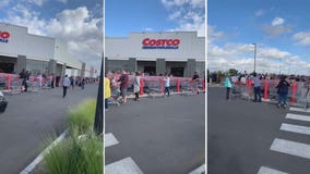 'This is ridiculous': Long line snakes outside Australia Costco amid panic-buying