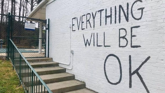 A simple phrase brings big inspiration during the coronavirus pandemic