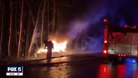 Dallas man rescues Temple teen from fiery crash