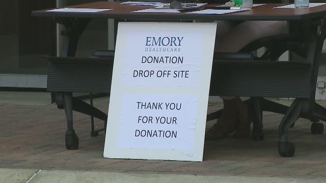 Emory Healthcare accepting donations of unopened medical supplies