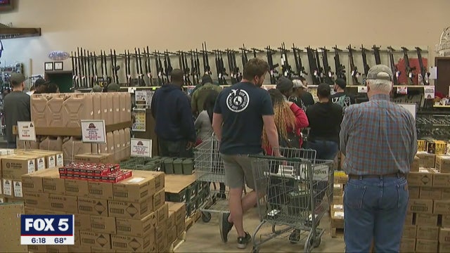 Guns, survival gears in high demand amid coronavirus concerns