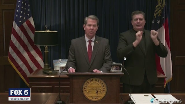 Gov. Kemp issues executive order closing all public schools