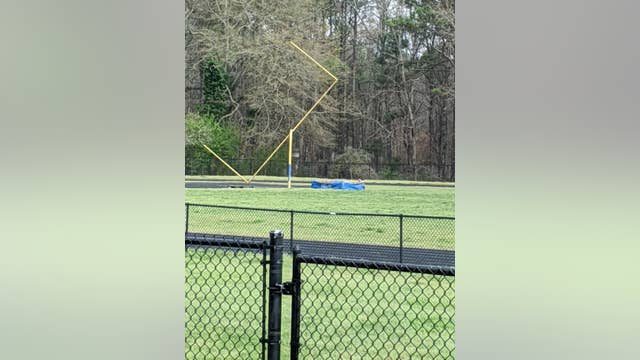 Vandals destroy $15,000 in youth football equipment