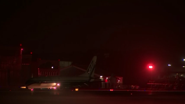 Plane carrying cruise ship passengers lands at Dobbins Air Reserve Base