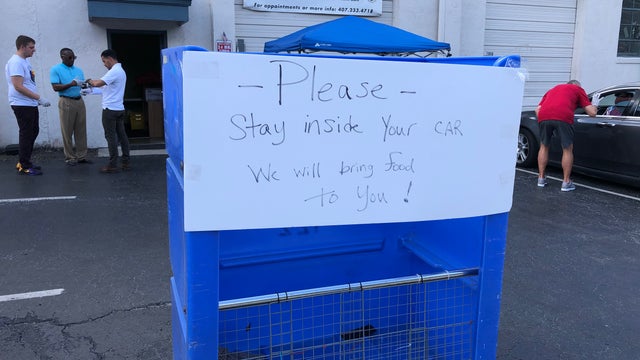 Orlando food pantries see demand spike amid coronavirus outbreak