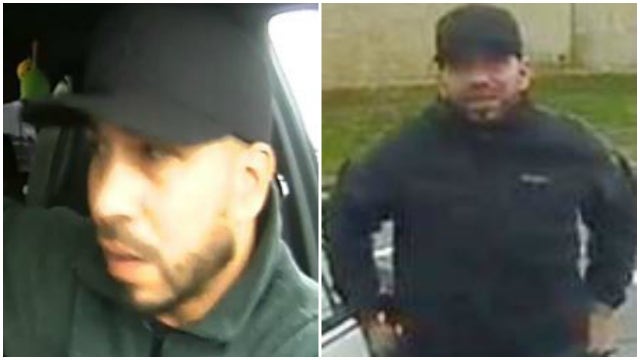 Dash camera captures man breaking into SUV, stealing purse