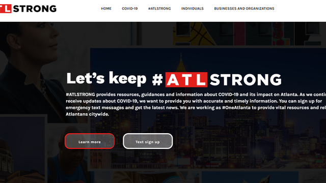 Atlanta launches new COVID-19 resource website