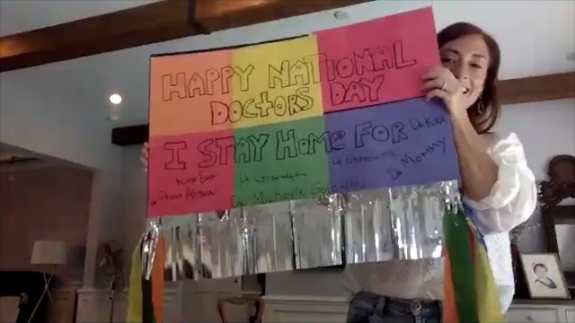 Pediatrician encourages positivity on National Doctors' Day