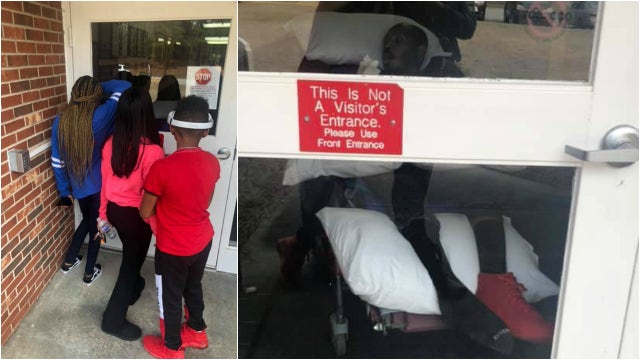 Family gets creative to visit dad at Atlanta nursing home amid outbreak