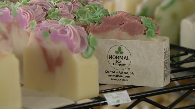 Business is bubbling for Athens soap company