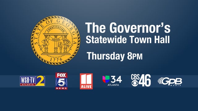Atlanta TV Stations to air statewide town hall with Gov. Kemp