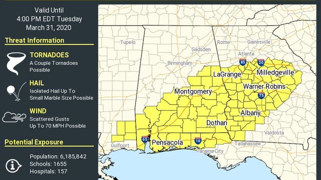 Tens of thousands without power after severe storms rip through parts of west Georgia, Atlanta metro