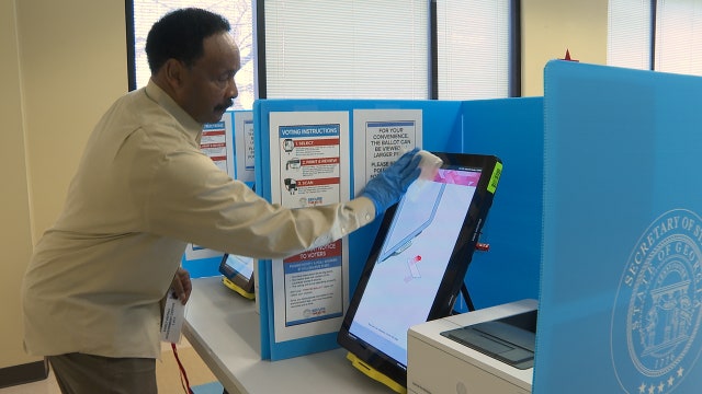Coronavirus: New Procedures for Georgia Voting Machines