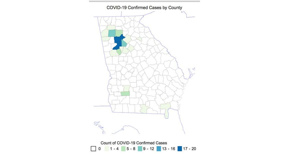 Georgia Coronavirus Map And Case Count The New York Times