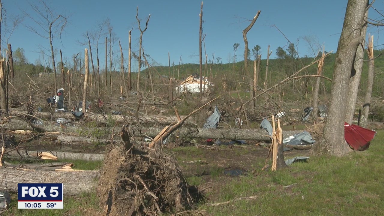 Cleanup continues after deadly tornado in North