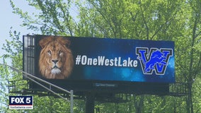 Westlake High School seniors honored with electronic billboard display