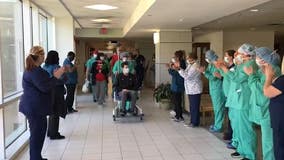 UGA employee receives round of applause leaving hospital after recovering from COVID-19