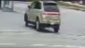 Driver of gold SUV wanted after hit and run with bicyclist