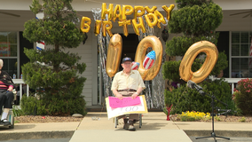 Community comes together to celebrate Calhoun resident's 100th birthday