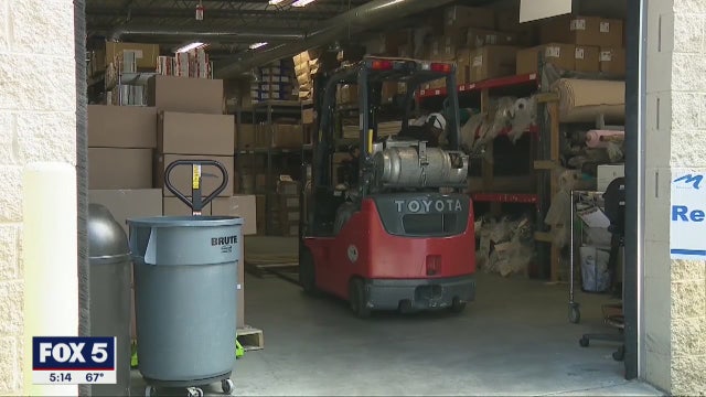 Another company shifts gears to produce masks and save jobs