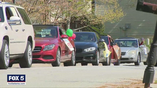 Educators in DeKalb County put on a parade for students