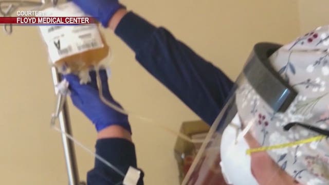Georgia hospital tests donor plasma treatment for coronavirus patients