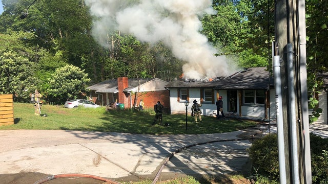 Fire crews contain fire at DeKalb County home