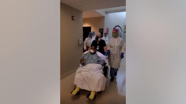 Georgia hospital celebrates first COVID-19 patient being transferred out of intensive care