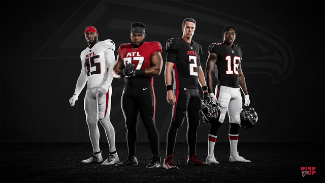 Falcons go back to black, pay homage to team's history and Atlanta with new uniforms