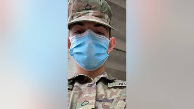 Georgia teen soldier on the front lines fighting the coronavirus pandemic