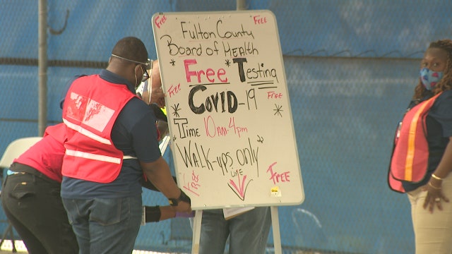 Fulton County health officials open 'neighborhood' COVID-19 test site