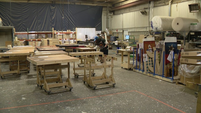 Local cornhole board manufacturer now making face shields for healthcare workers