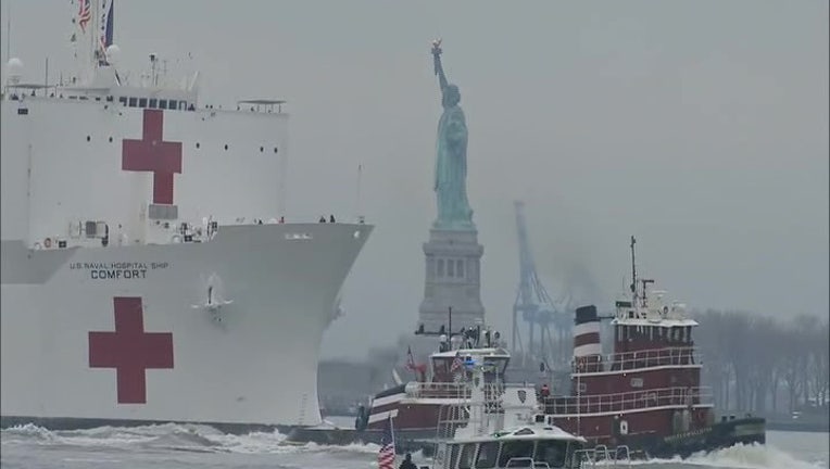 USNS comfort NYC