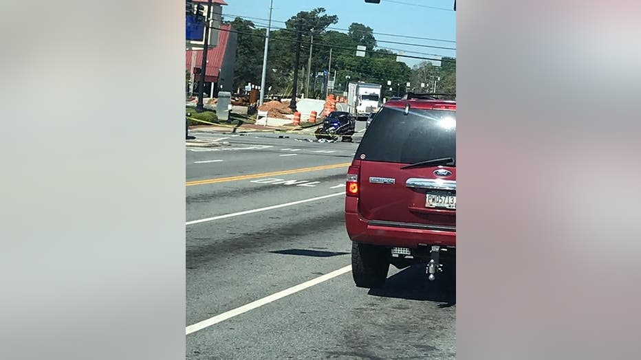 1 person injured in Marietta traffic crash | FOX 5 Atlanta