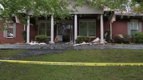 Woman collecting donations after her father's nursing home destroyed by a fire