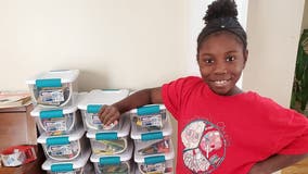 Girl, 10, sends over 1,500 art kits to kids in homeless shelters, foster care during coronavirus shutdown