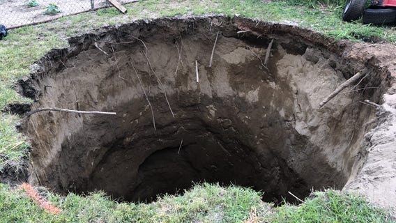 Euharlee family finds no solution to their growing sinkhole problem