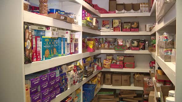 Drop in demand at food bank