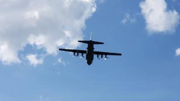 Dobbins Air Reserve Base conducts America Strong Flyover for healthcare workers