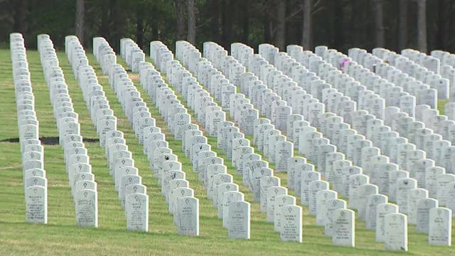 Funerals with full military honors on hold at Georgia National Cemetery due to COVID-19